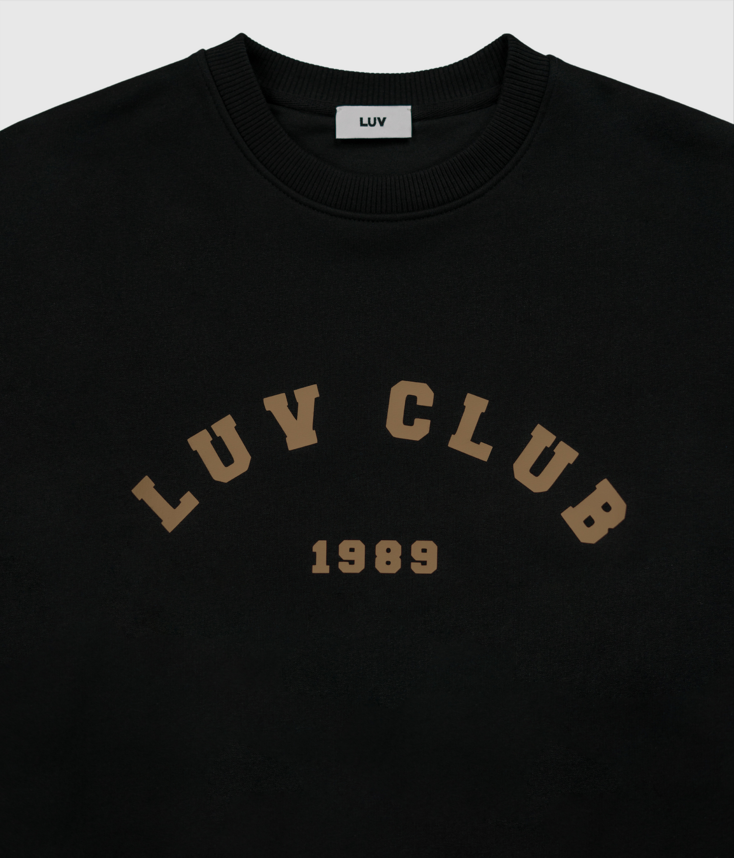LUV Club 1989 Sweatshirt (Black)