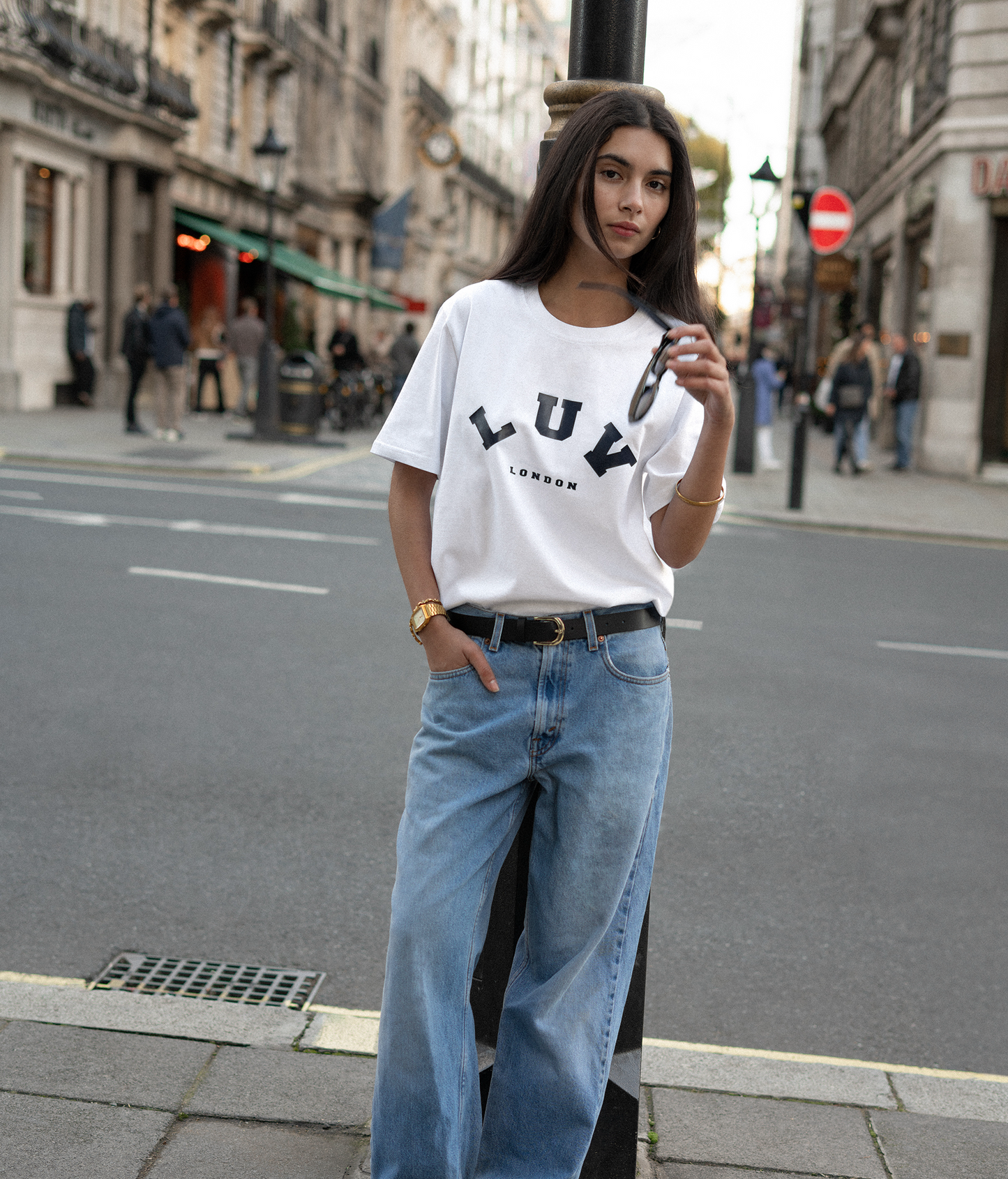 LUV London T-Shirt (White)