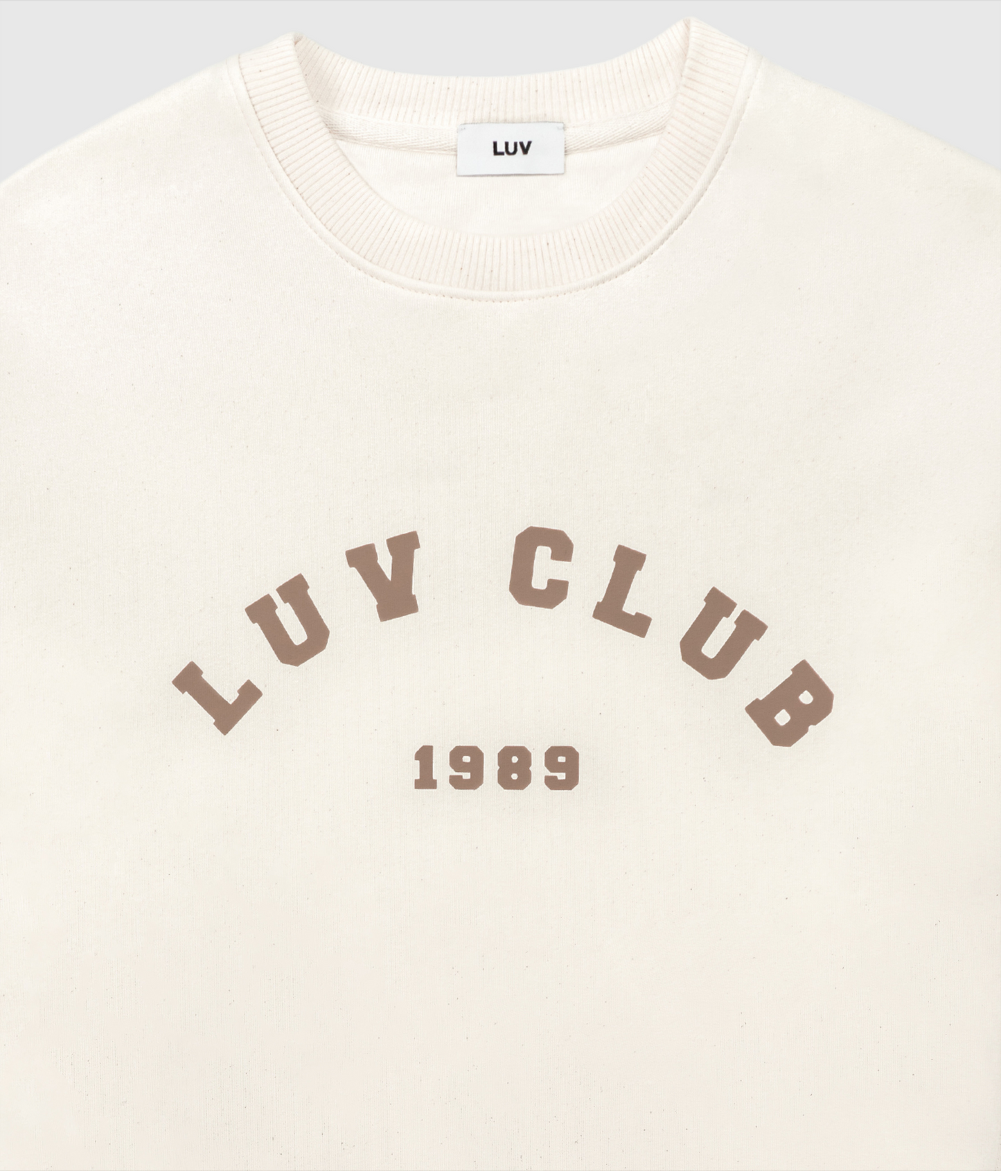 LUV Club 1989 Sweatshirt (Natural)
