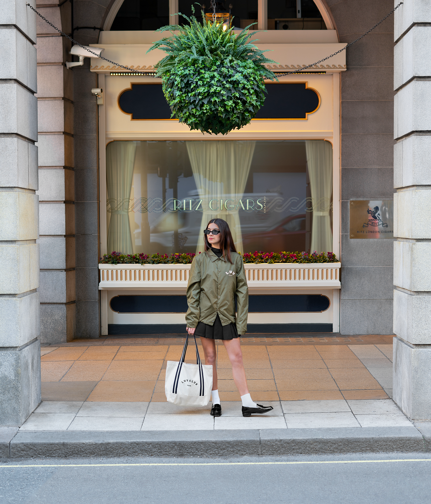 LUV Club 1989 Tote Bag (Natural/Navy)