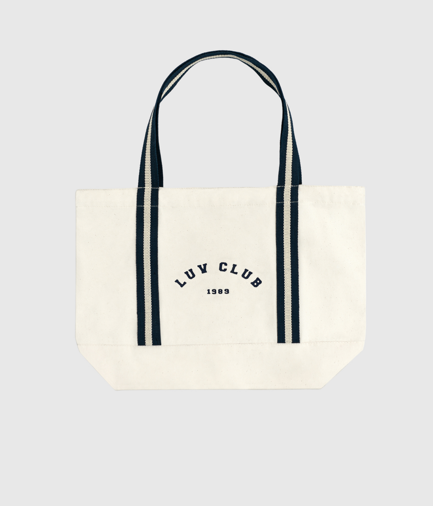 LUV Club 1989 Tote Bag (Natural/Navy)