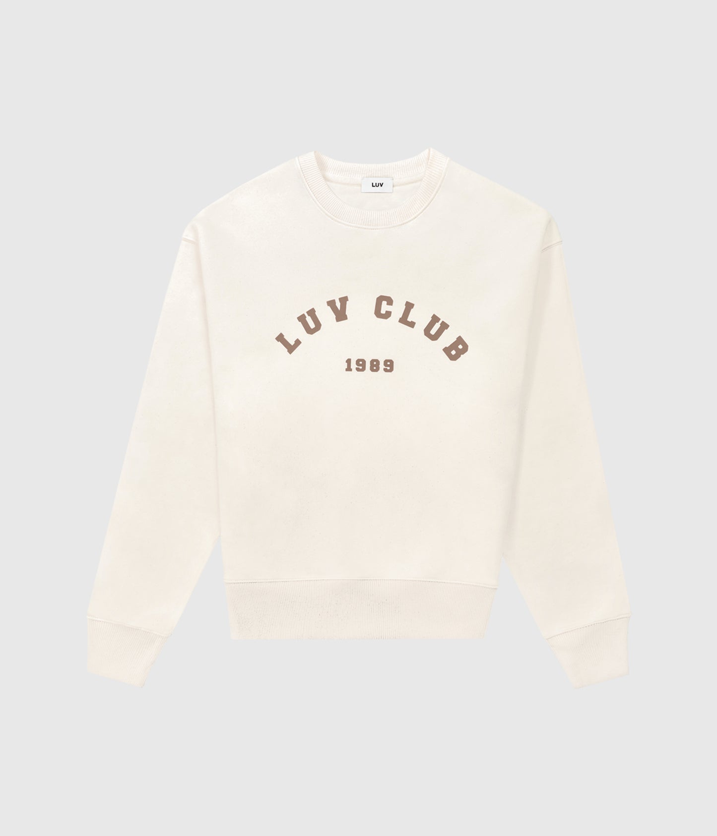 LUV CLUB 1989 SWEATSHIRT (NATURAL)