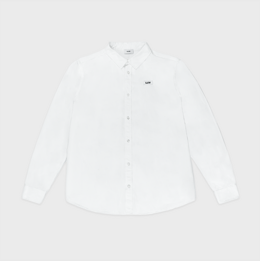 Solstice Poplin Shirt (White)