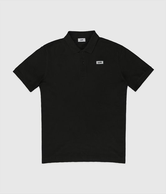 Solstice Piqué Polo (Black)